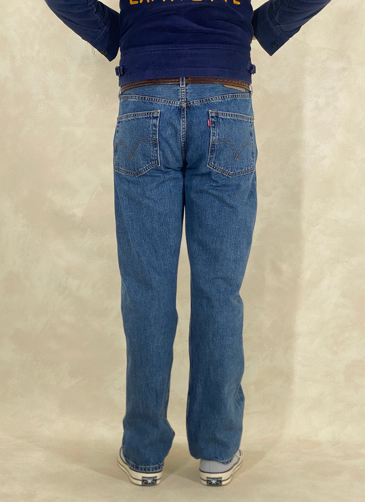 34X32 Levi's 501 Vintage Denim Jeans-military-AJ357 Studio