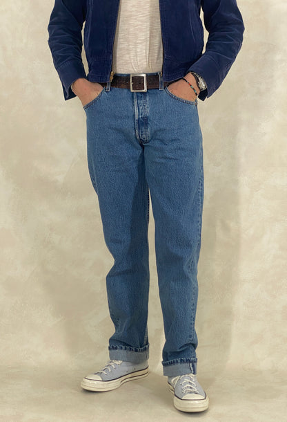 34X34 Levi's 501 Vintage Denim Jeans-military-AJ357 Studio