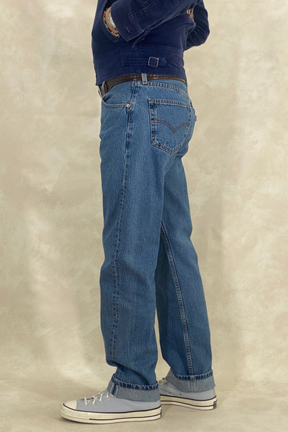 34X34 Levi's 501 Vintage Denim Jeans-military-AJ357 Studio