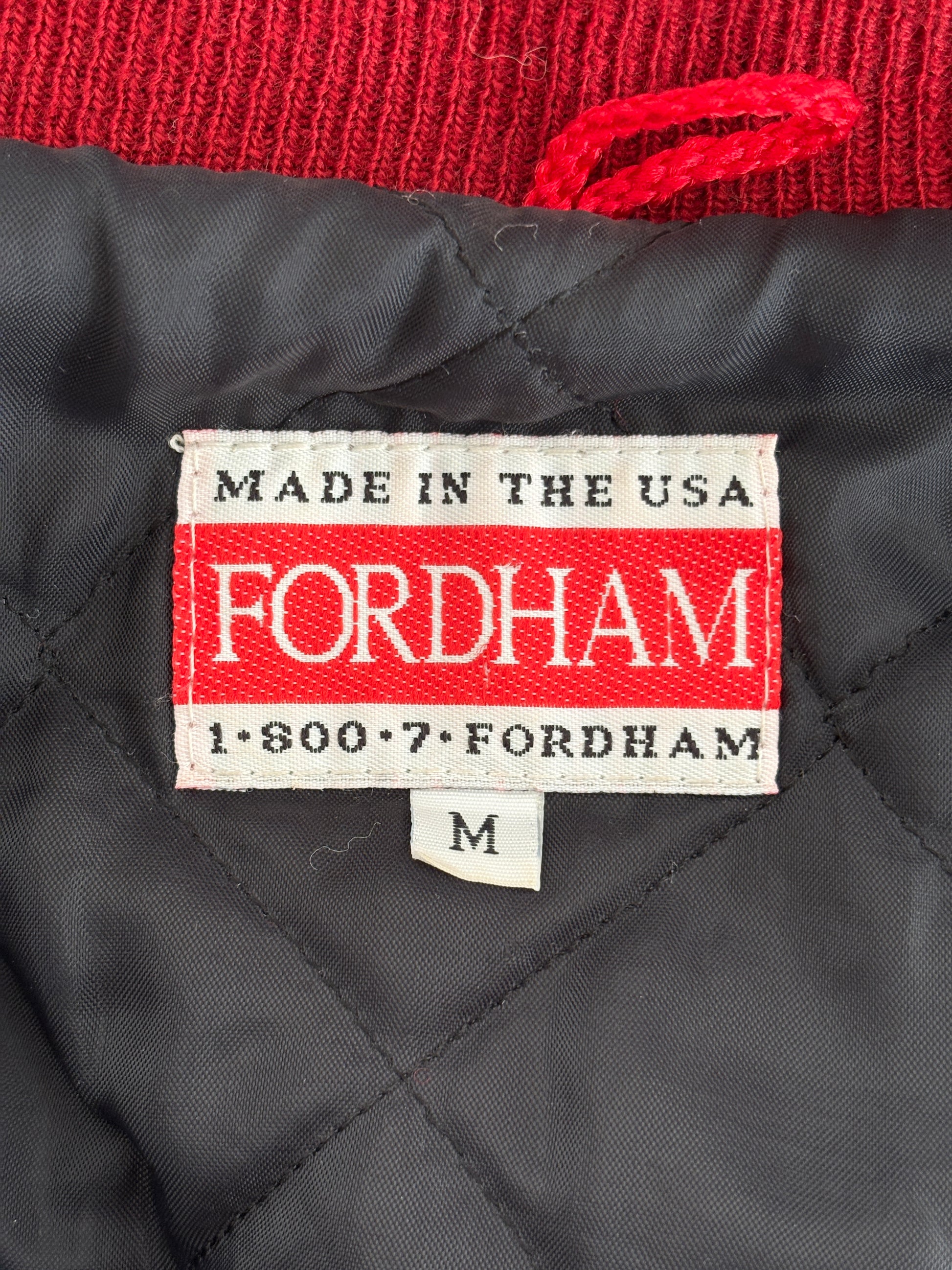 Size Med. Authentic Vintage Varsity Jacket – Wool & Leather Made in USA-AJ357 Studio-AJ357 Studio
