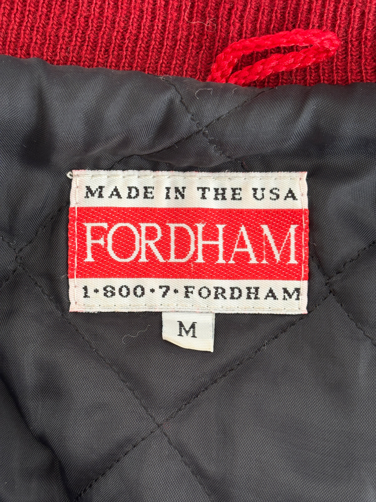 Size Med. Authentic Vintage Varsity Jacket – Wool & Leather Made in USA-AJ357 Studio