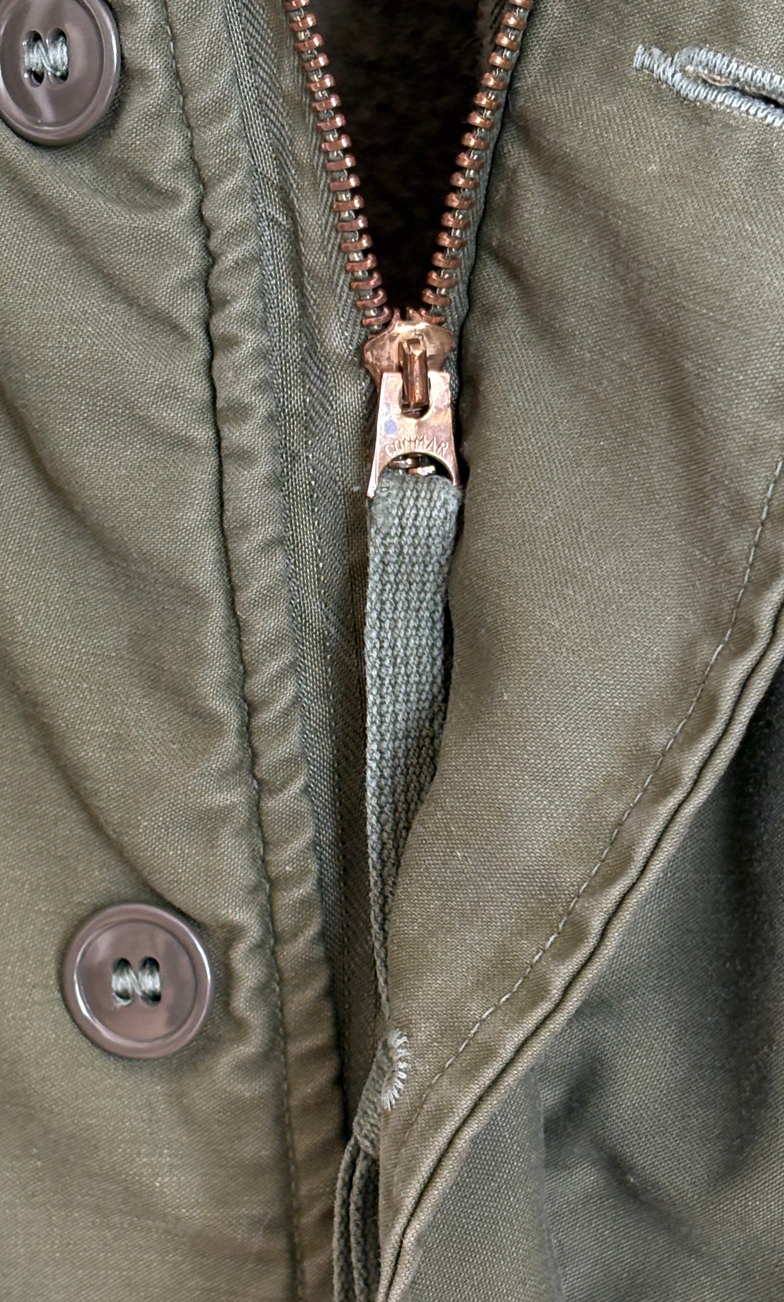 Size L. Vintage 1966 US Navy A-2 Deck Jacket . Military-AJ357 Studio-AJ357 Studio