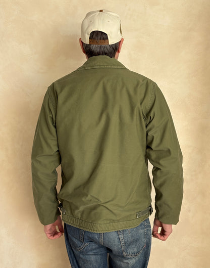 Size L. Vintage 1966 US Navy A-2 Deck Jacket . Military-AJ357 Studio-AJ357 Studio