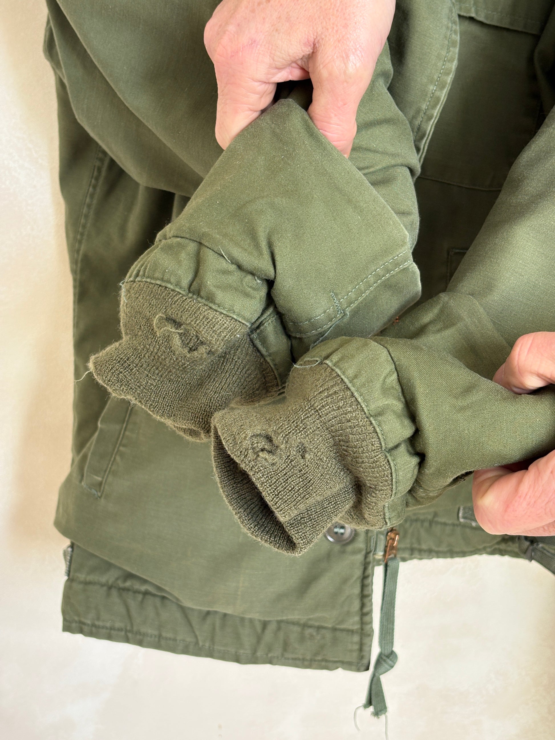 Size L. Vintage 1966 US Navy A-2 Deck Jacket . Military-AJ357 Studio-AJ357 Studio