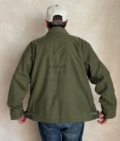 Vintage 1974 US Navy A-2 Deck Jacket Size Large XXL-AJ357 Studio-AJ357 Studio