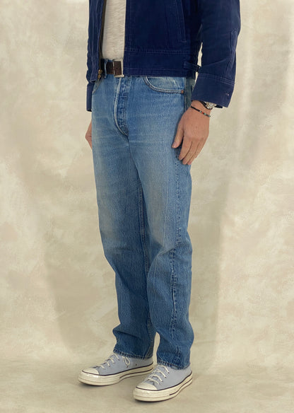 34X32 Levi's 501 Vintage Denim Jeans Made in USA-military-AJ357 Studio