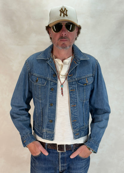 Size 38US / 48EU Vintage 70s Lee 2 pocket Jacket Made in Belgium-AJ357 Studio