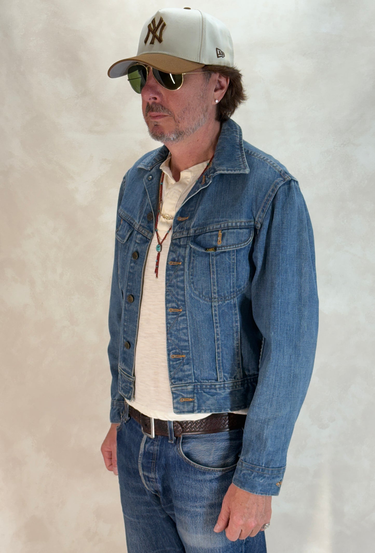 Size 38US / 48EU Vintage 70s Lee 2 pocket Jacket Made in Belgium - USA Vintage Bcn