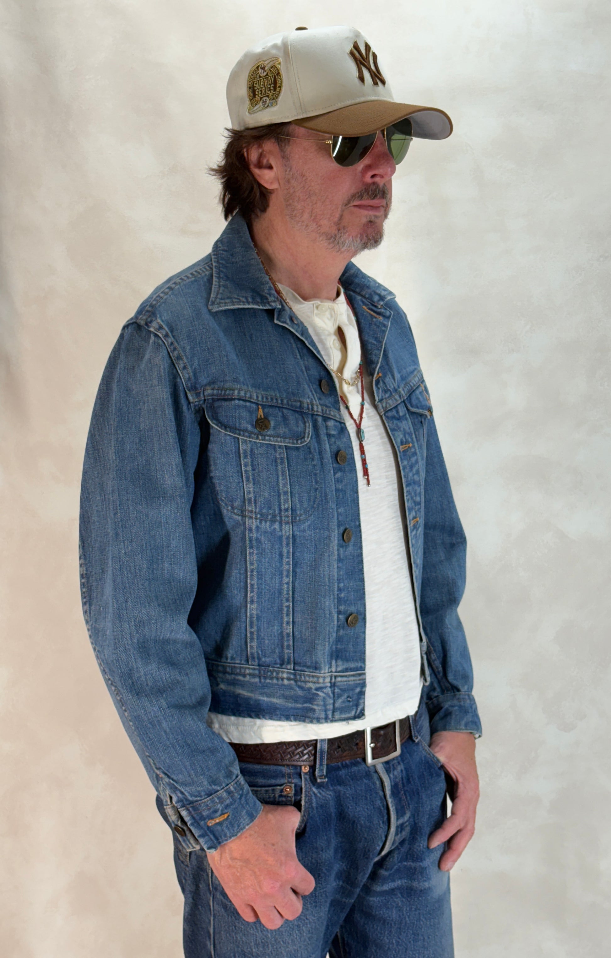 Size 38US / 48EU Vintage 70s Lee 2 pocket Jacket Made in Belgium - USA Vintage Bcn