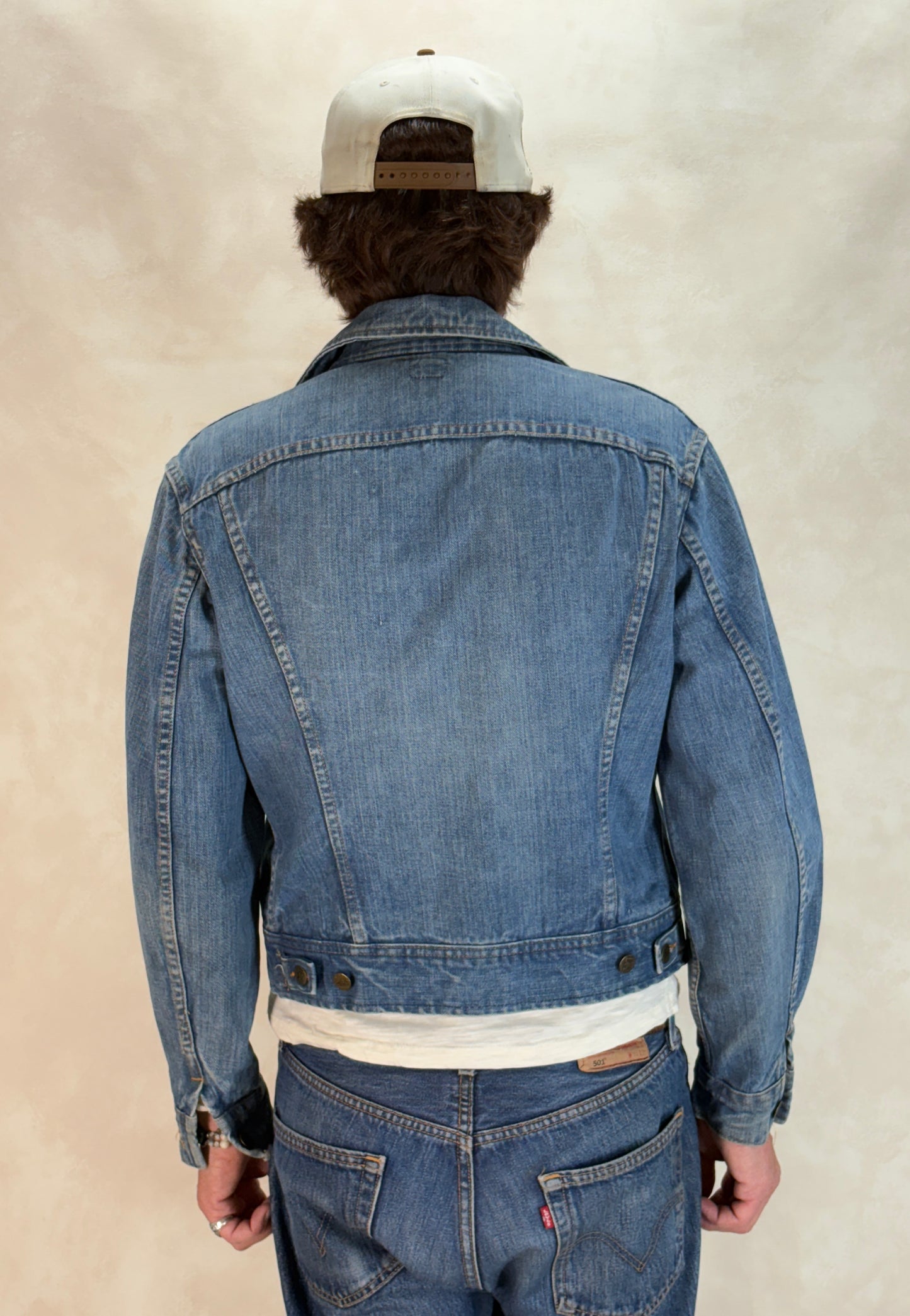 Size 38US / 48EU Vintage 70s Lee 2 pocket Jacket Made in Belgium - USA Vintage Bcn