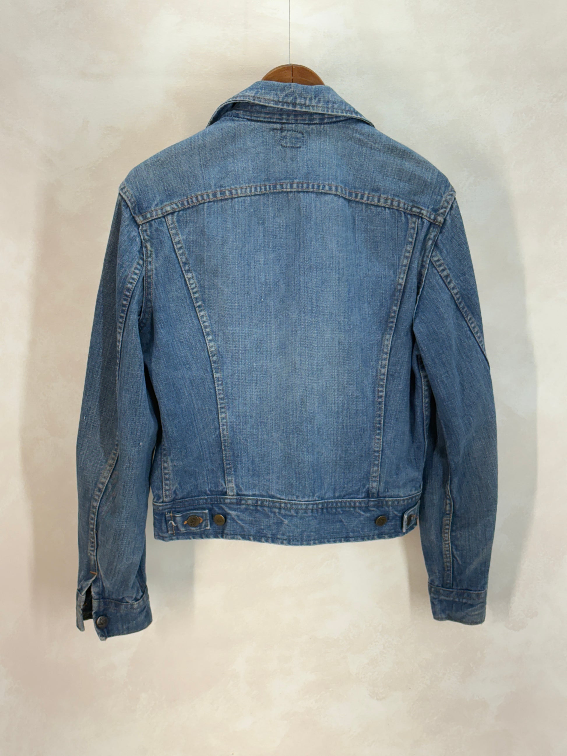 Size 38US / 48EU Vintage 70s Lee 2 pocket Jacket Made in Belgium - USA Vintage Bcn