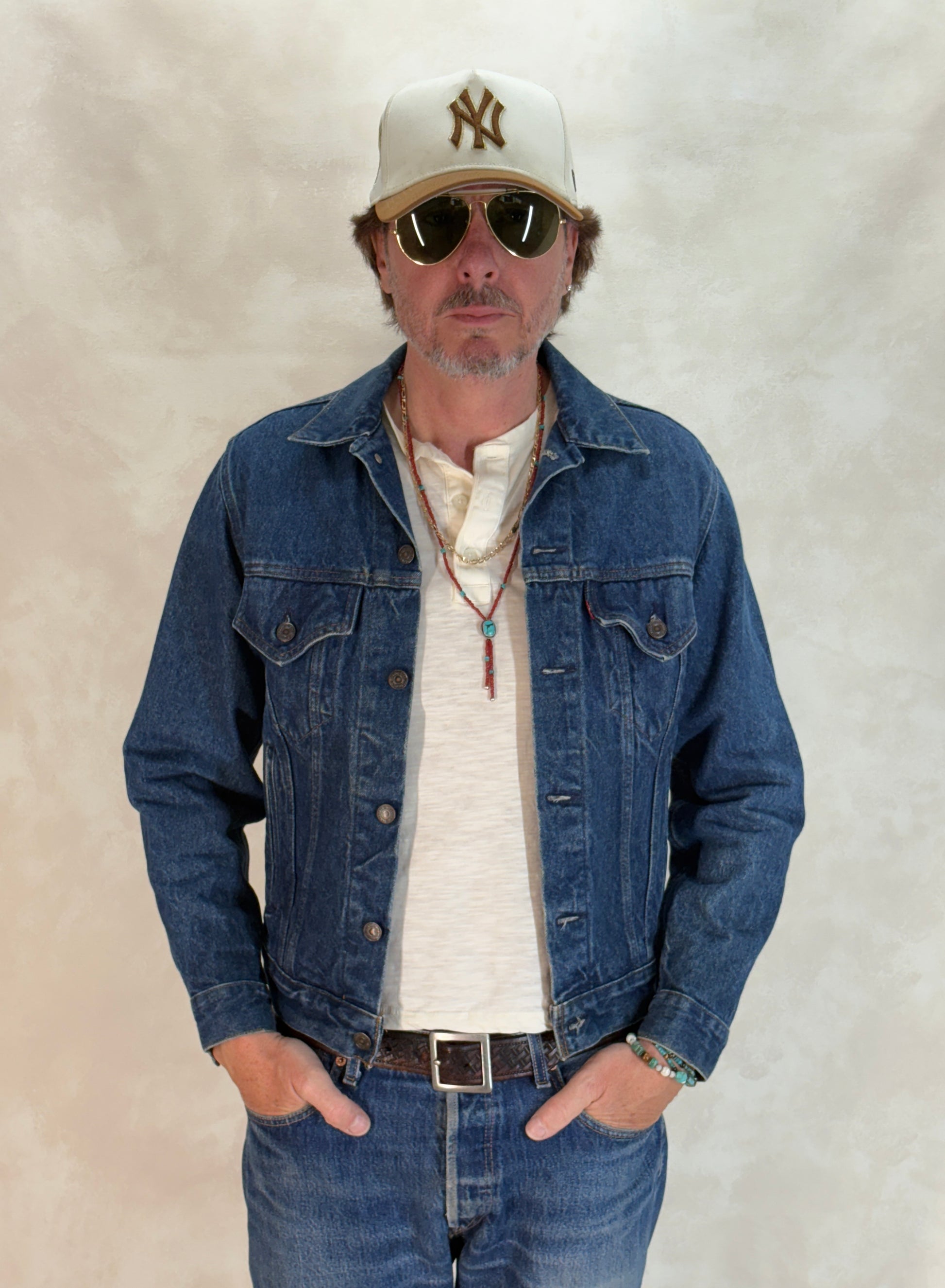 Size 38US / 48EU. Vintage 1980s Levi’s 70506 Trucker Jacket – 4 Pockets – Made in USA - USA Vintage Bcn