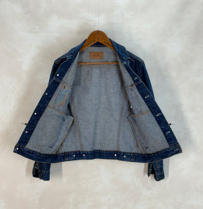 Size 38US / 48EU. Vintage 1980s Levi’s 70506 Trucker Jacket – 4 Pockets – Made in USA-AJ357 Studio