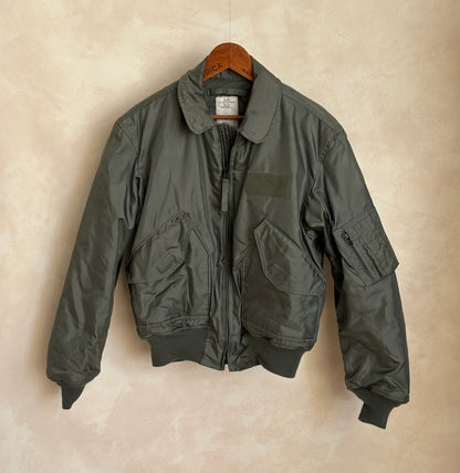 Authentic Vintage CWU-45/P Flight Jacket - 100% Aramid Fire Resistant - Size Large