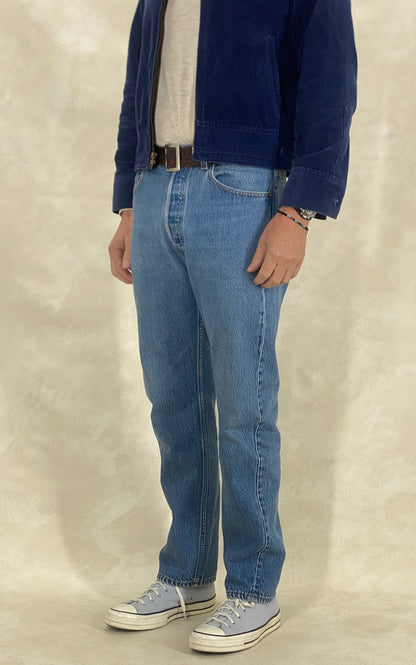 34X31 Levi's 501 Vintage Denim Jeans Made in USA-military-AJ357 Studio