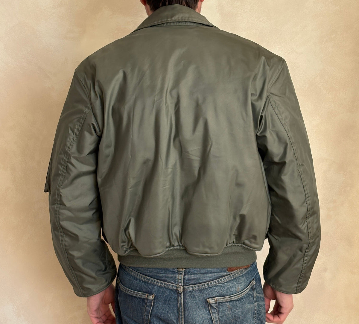 Authentic Vintage CWU-45/P Flight Jacket - 100% Aramid Fire Resistant - Size Large-AJ357 Studio