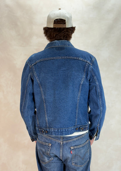 Size 42US / 52EU. Vintage 80s 70506 Levis 4 pockets jacket Made in USA-AJ357 Studio