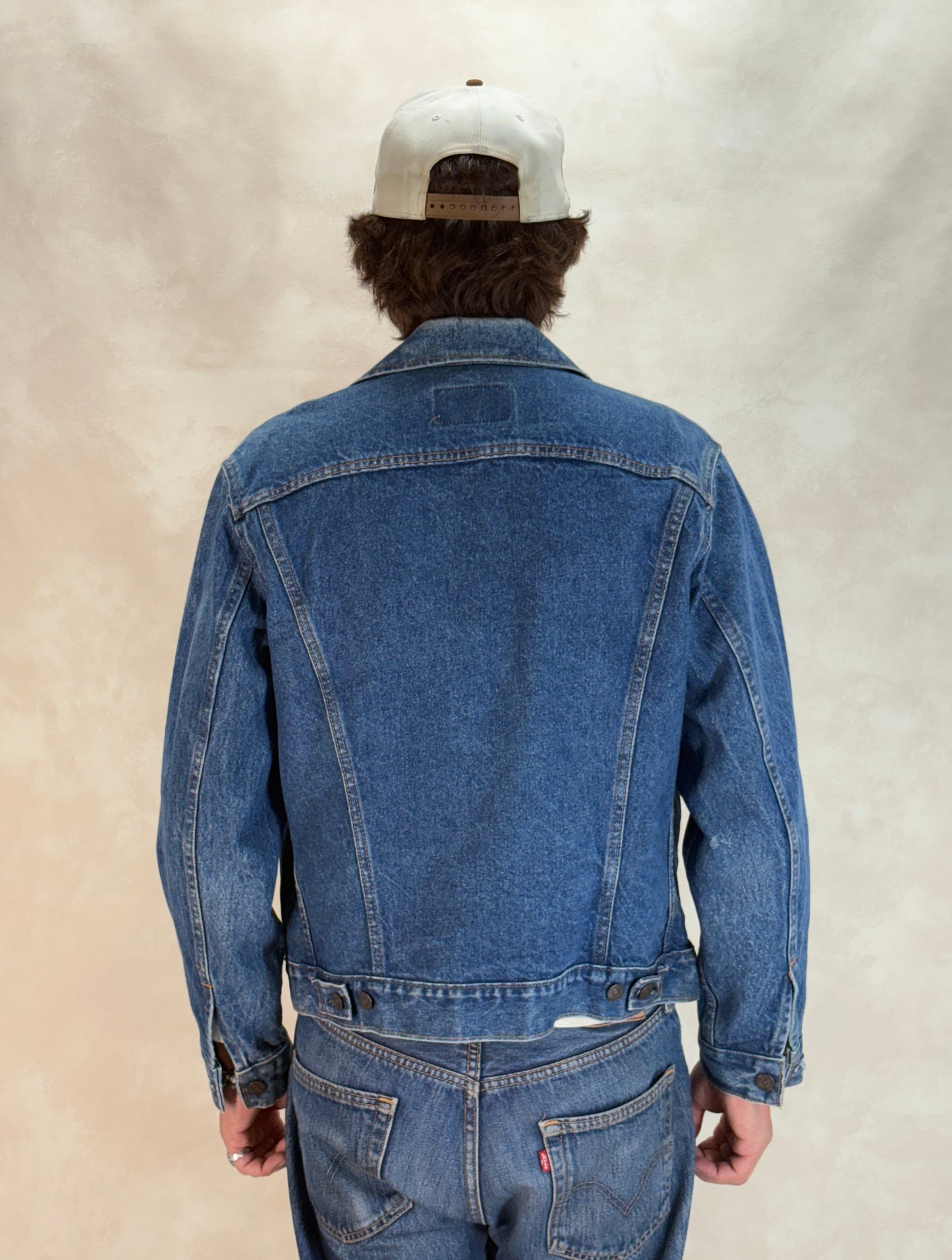 Size 42US / 52EU. Vintage 80s 70506 Levis 4 pockets jacket Made in USA - USA Vintage Bcn