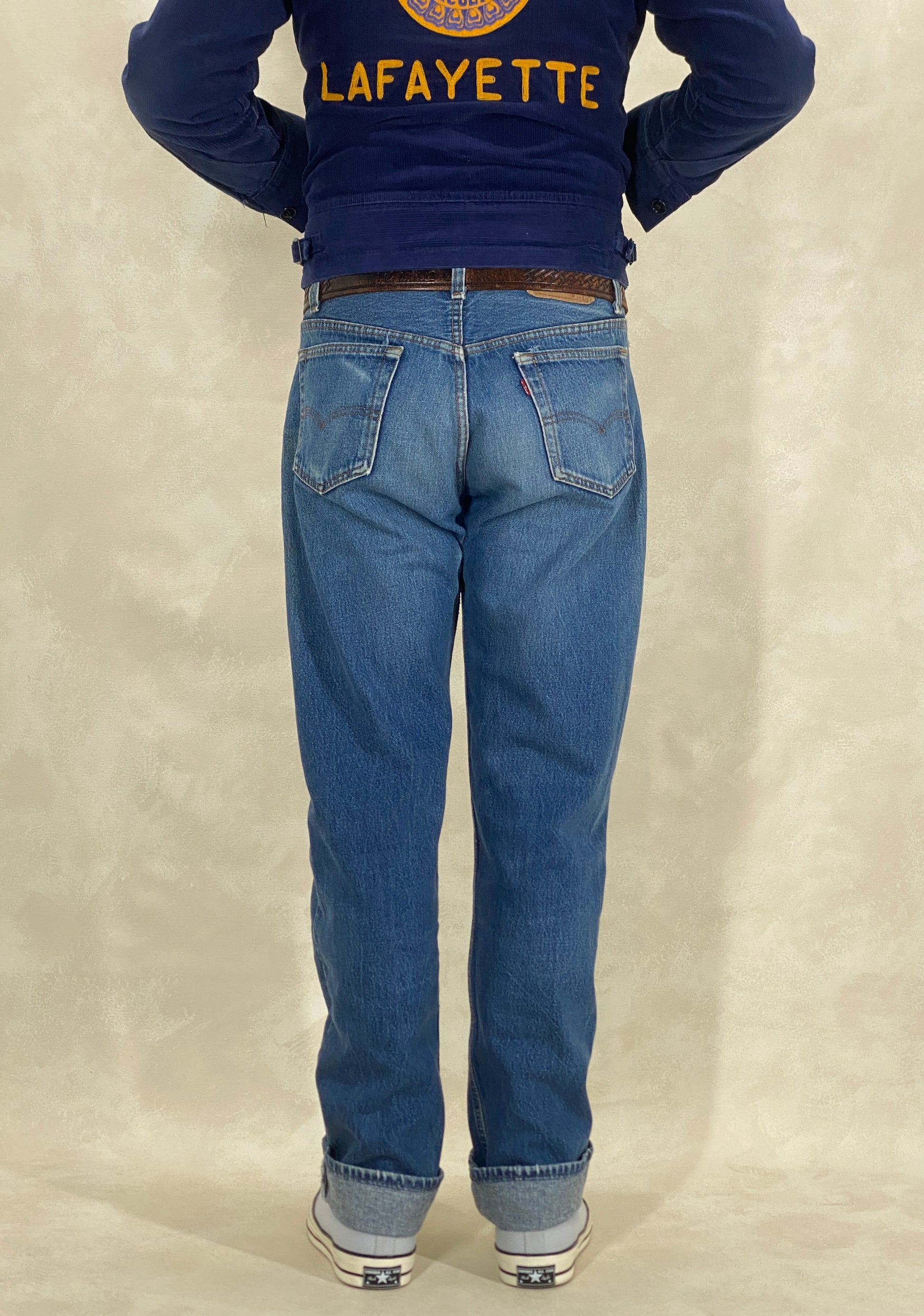 34X34 Levi's 501 Vintage Denim Jeans from the 80s - USA Vintage Bcn