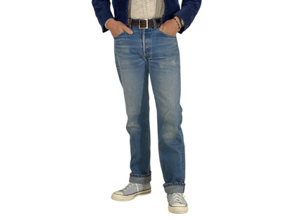 Vintage Levi’s 501 Jeans – Classic Denim Made in USA – Size 33x36-military-AJ357 Studio