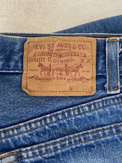 33X34 Levi's 501 Vintage Denim Jeans Made in USA-military-AJ357 Studio