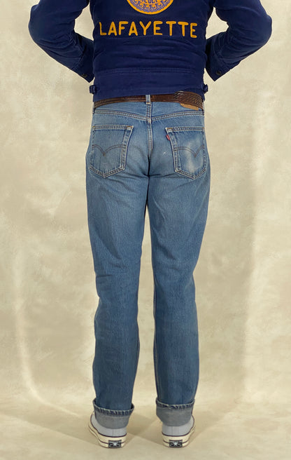 Vintage Levi’s 501 Jeans – Classic Denim Made in USA – Size 33x36-military-AJ357 Studio