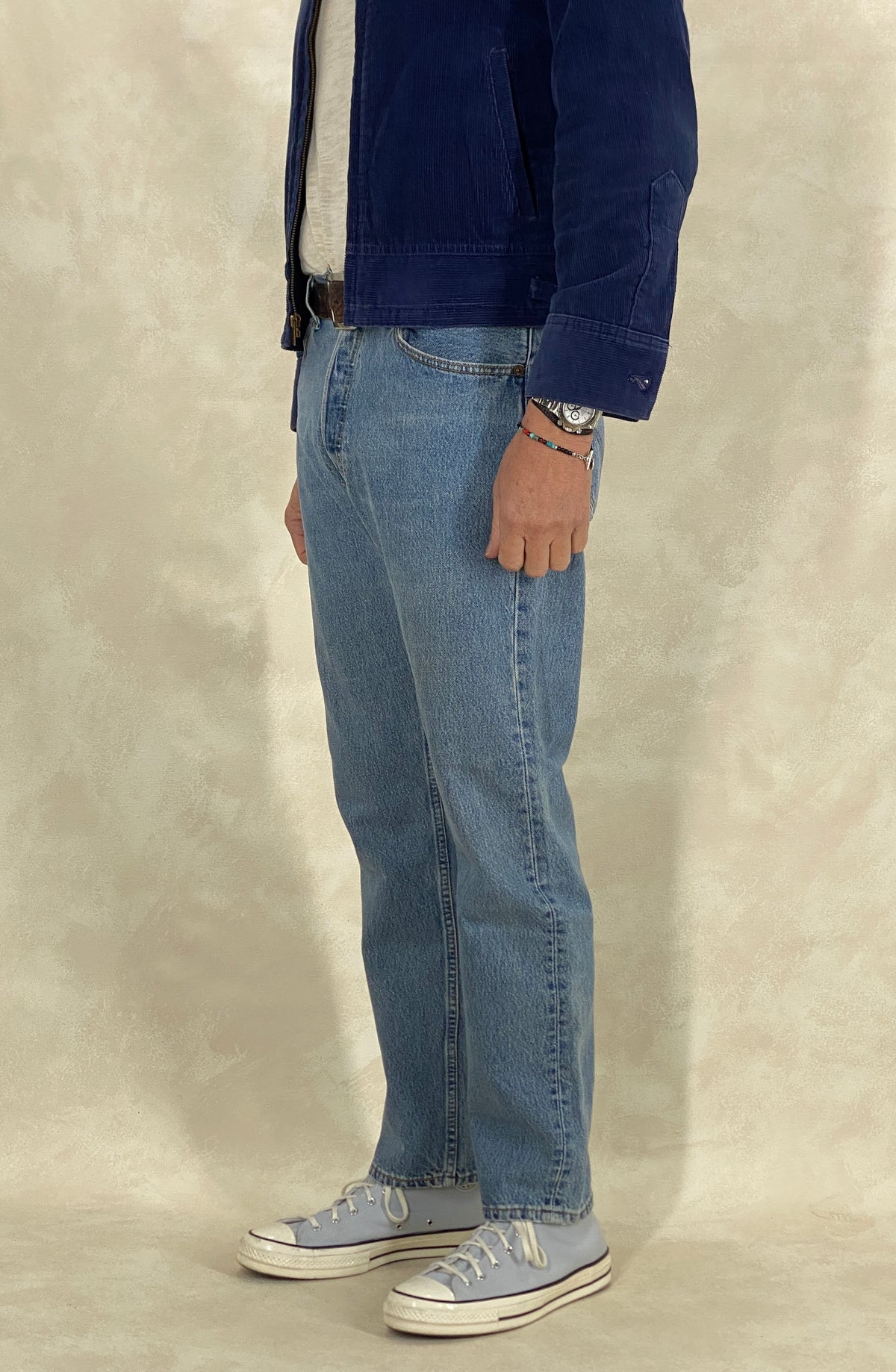 32X30 Levi's 501 Vintage Denim Jeans Made in USA-military-AJ357 Studio