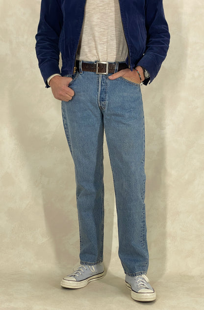 32X30 Levi's 501 Vintage Denim Jeans Made in USA-military-AJ357 Studio