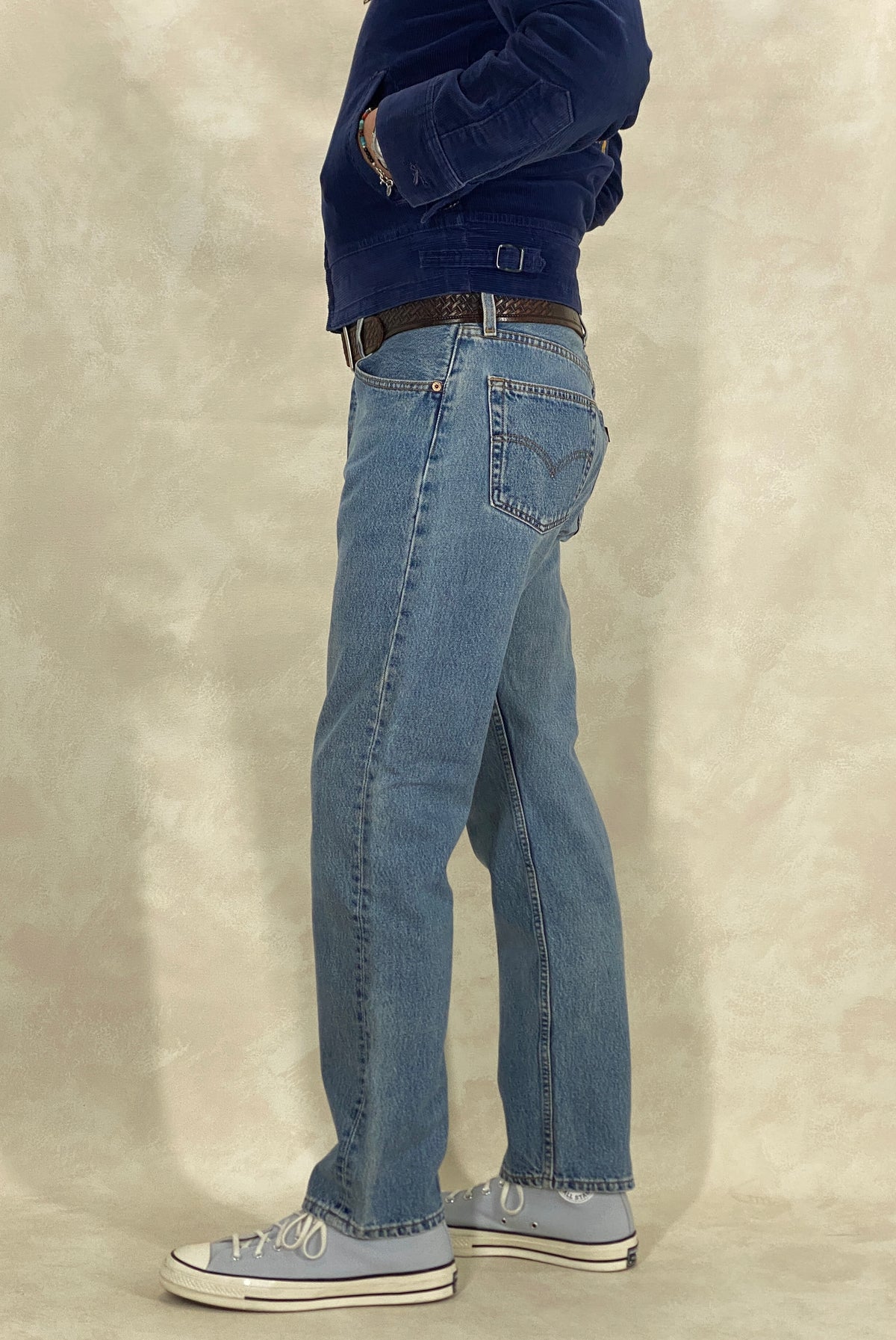 32X30 Levi's 501 Vintage Denim Jeans Made in USA-military-AJ357 Studio