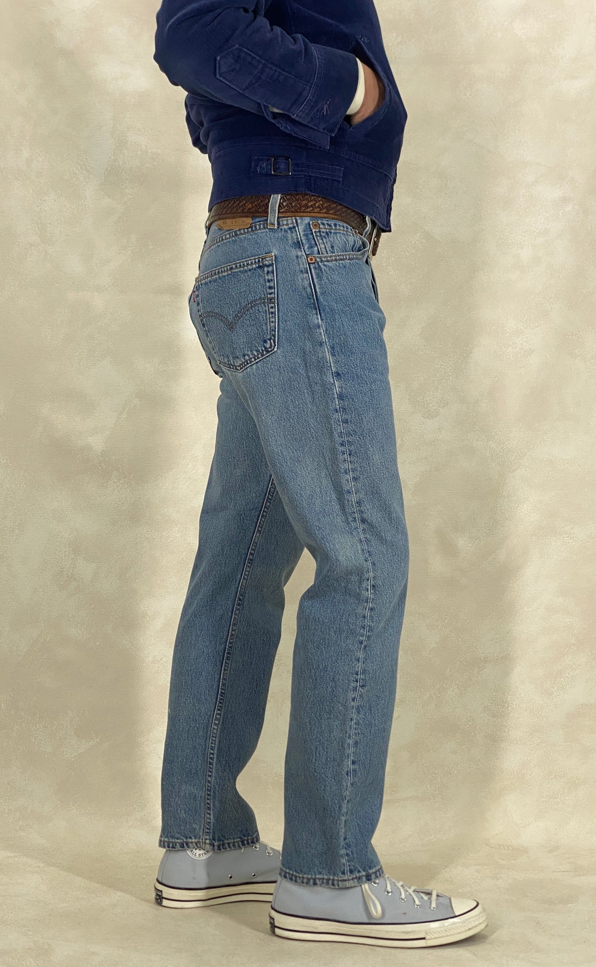 32X30 Levi's 501 Vintage Denim Jeans Made in USA-military-AJ357 Studio