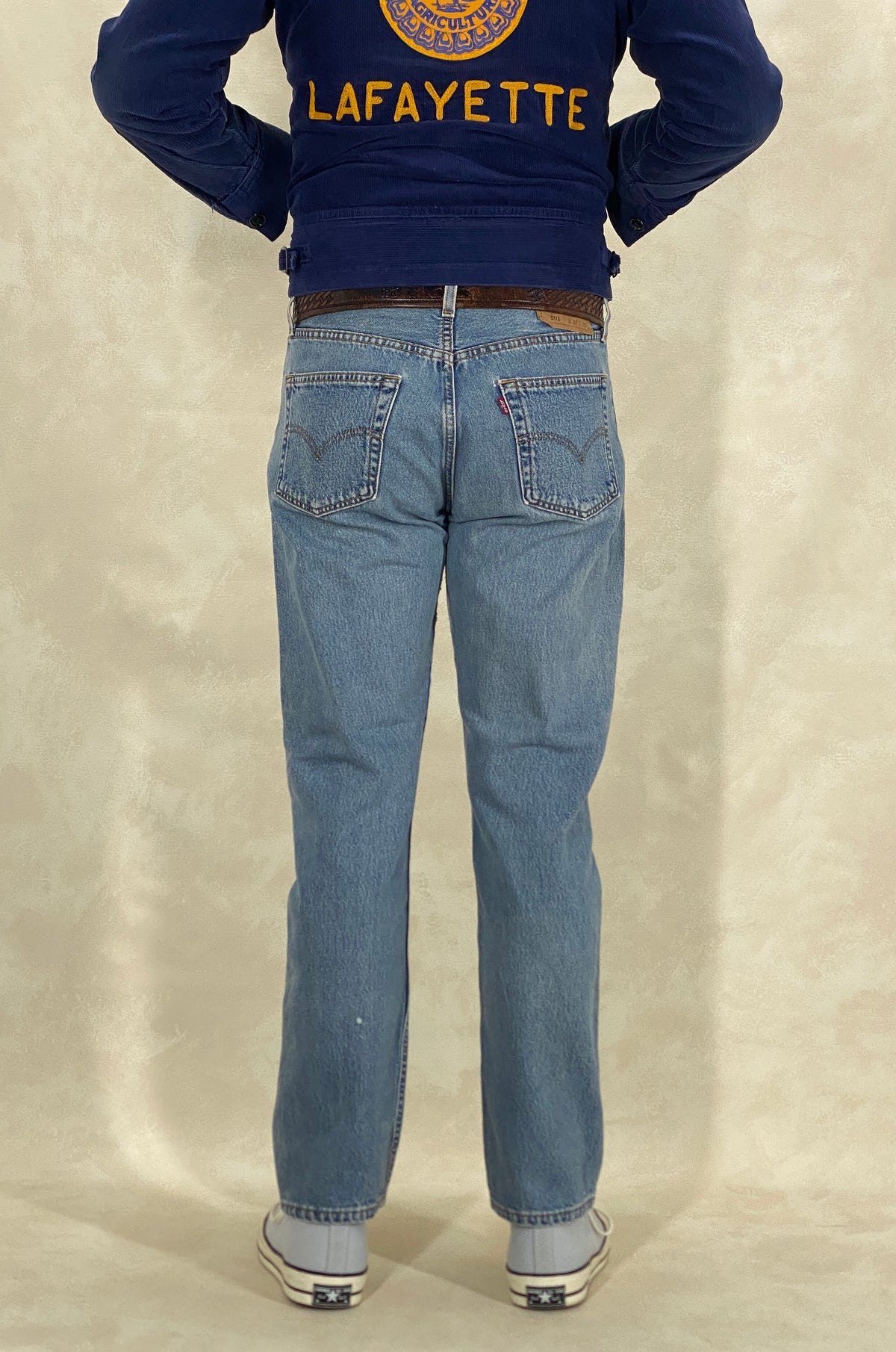 32X30 Levi's 501 Vintage Denim Jeans Made in USA-military-AJ357 Studio