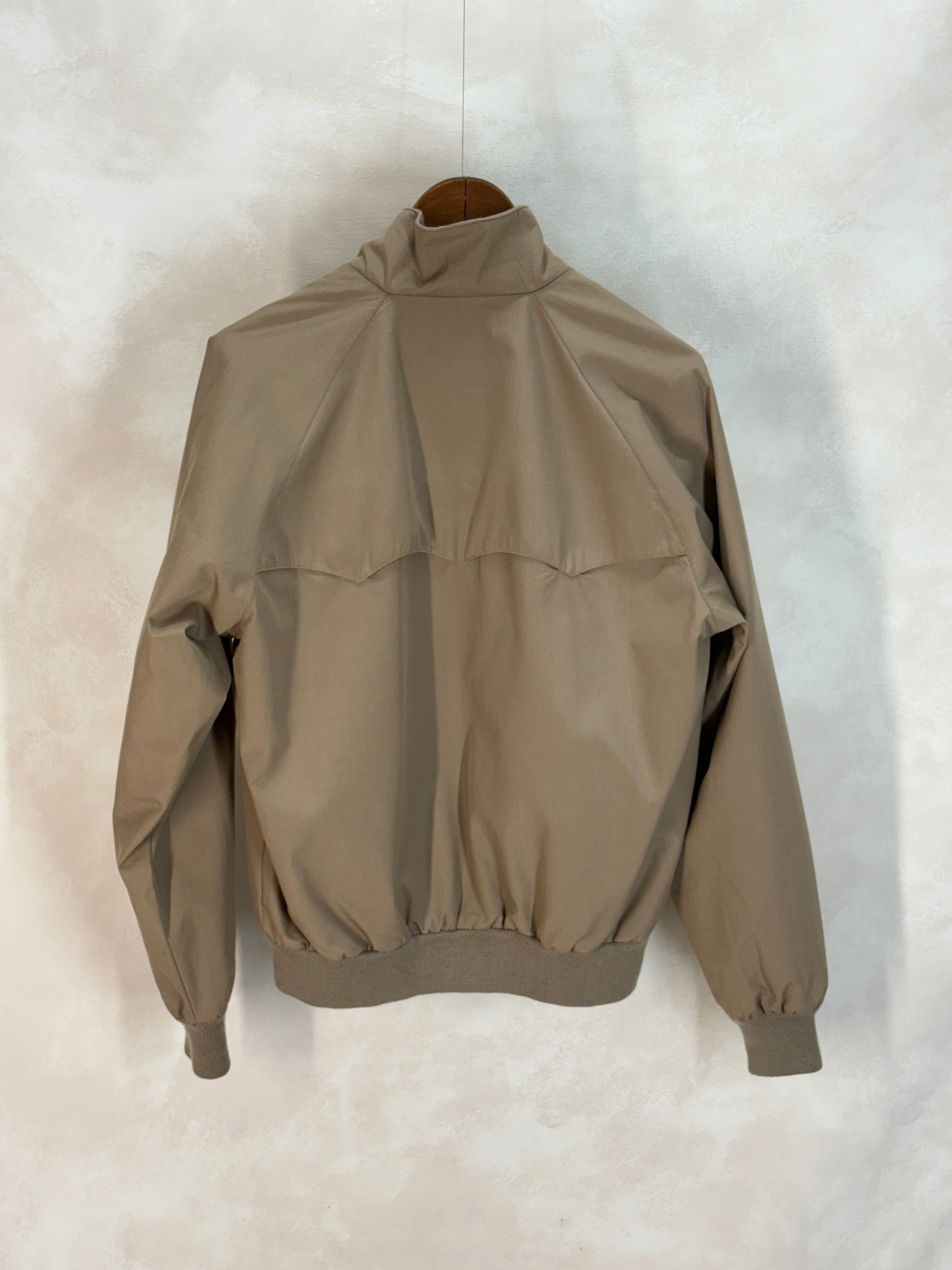 Vintage 90s Lands’ End Light Zip Jacket – Made in USA – Cotton Blend Windbreaker-AJ357 Studio