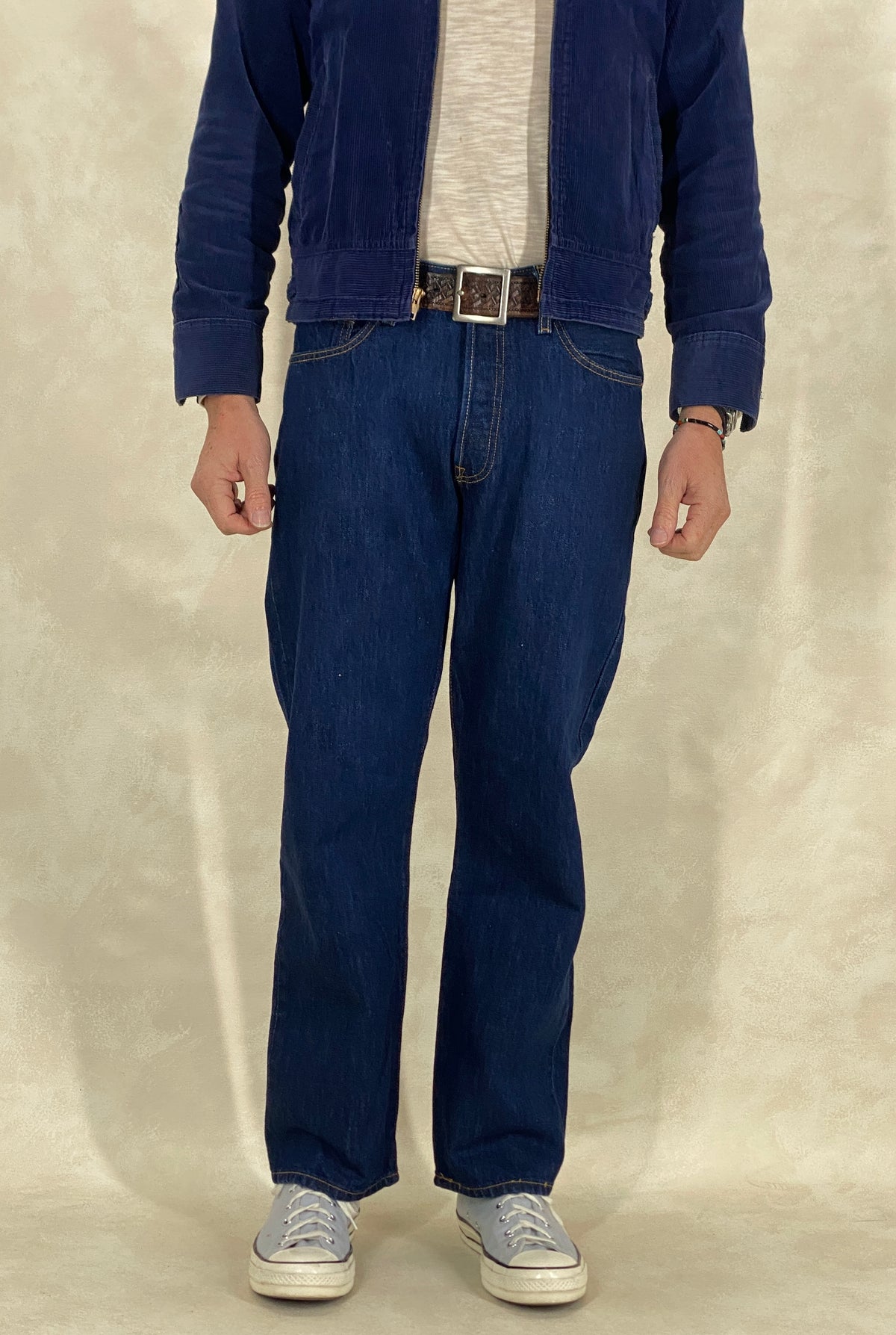 33X30 Levi's 501 Vintage 2006 Denim Jeans Made in Colombia-military-AJ357 Studio