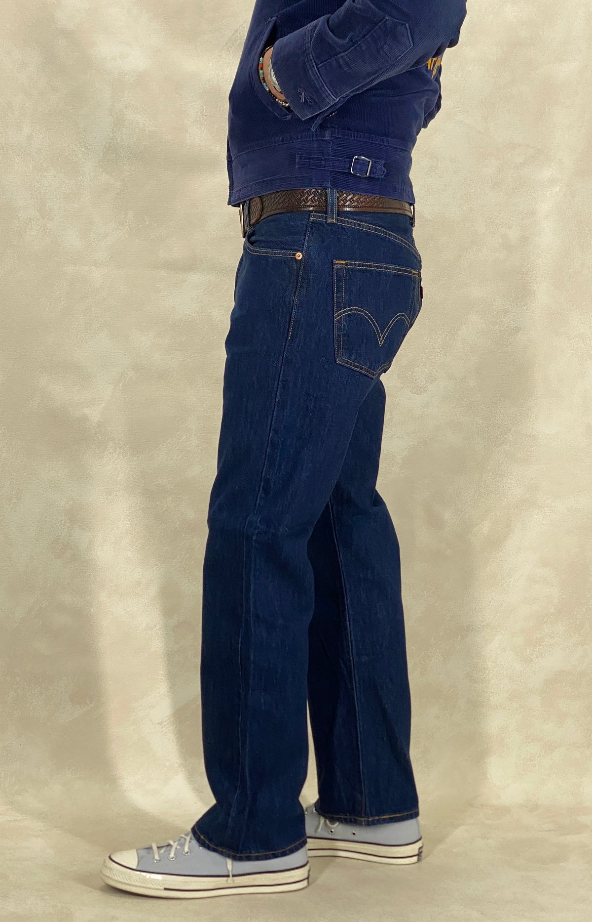33X30 Levi's 501 Vintage 2006 Denim Jeans Made in Colombia-military-AJ357 Studio