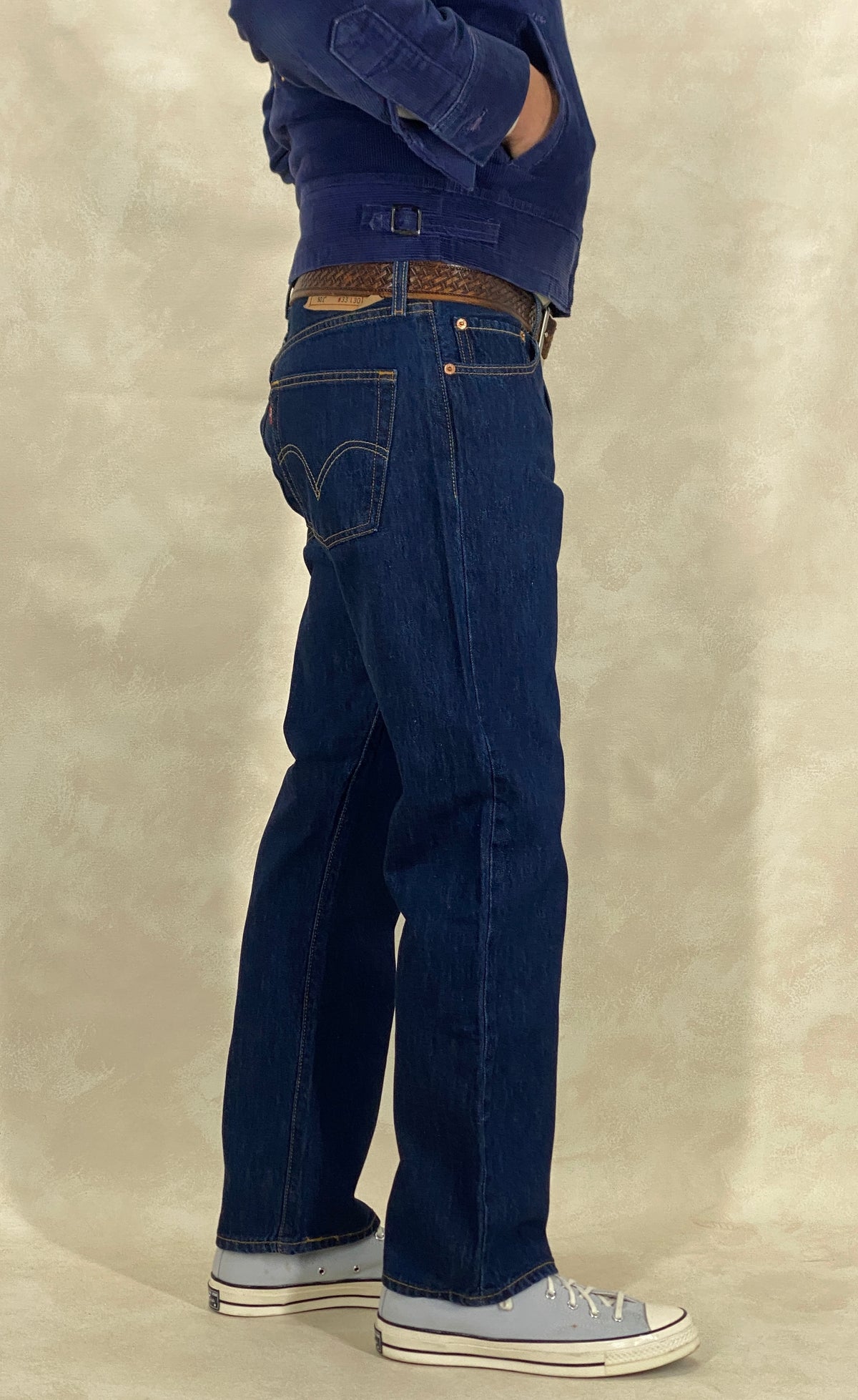 33X30 Levi's 501 Vintage 2006 Denim Jeans Made in Colombia-military-AJ357 Studio