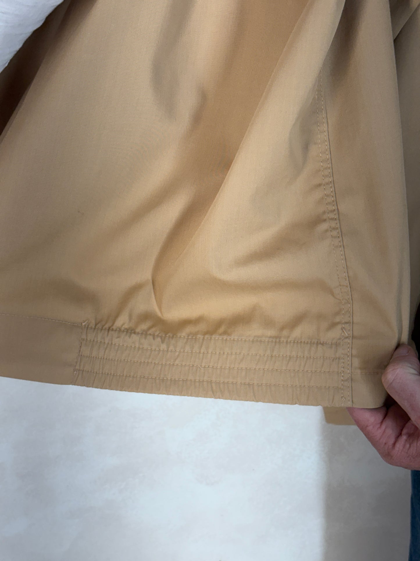 38 Reg , Vintage London Fog Lightweight Cotton-Blend Zip Jacket Made in USA. talon zipper - USA Vintage Bcn