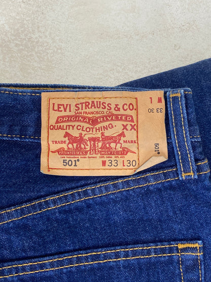 33X30 Levi's 501 Vintage Denim Jeans-military-AJ357 Studio