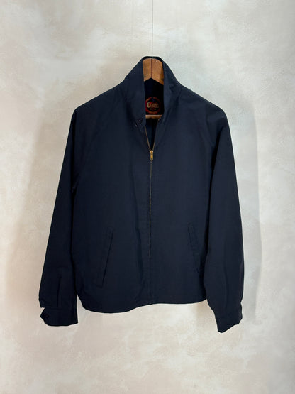 Size Med , Vintage Campus Lightweight Cotton-Blend Zip Jacket. Made in USA. Talon zipper-AJ357 Studio