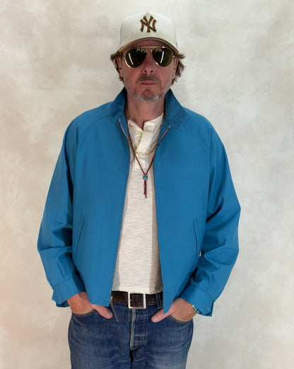 Size Med , 70s Towncraft Vintage Lightweight Cotton-Blend Zip Jacket-AJ357 Studio