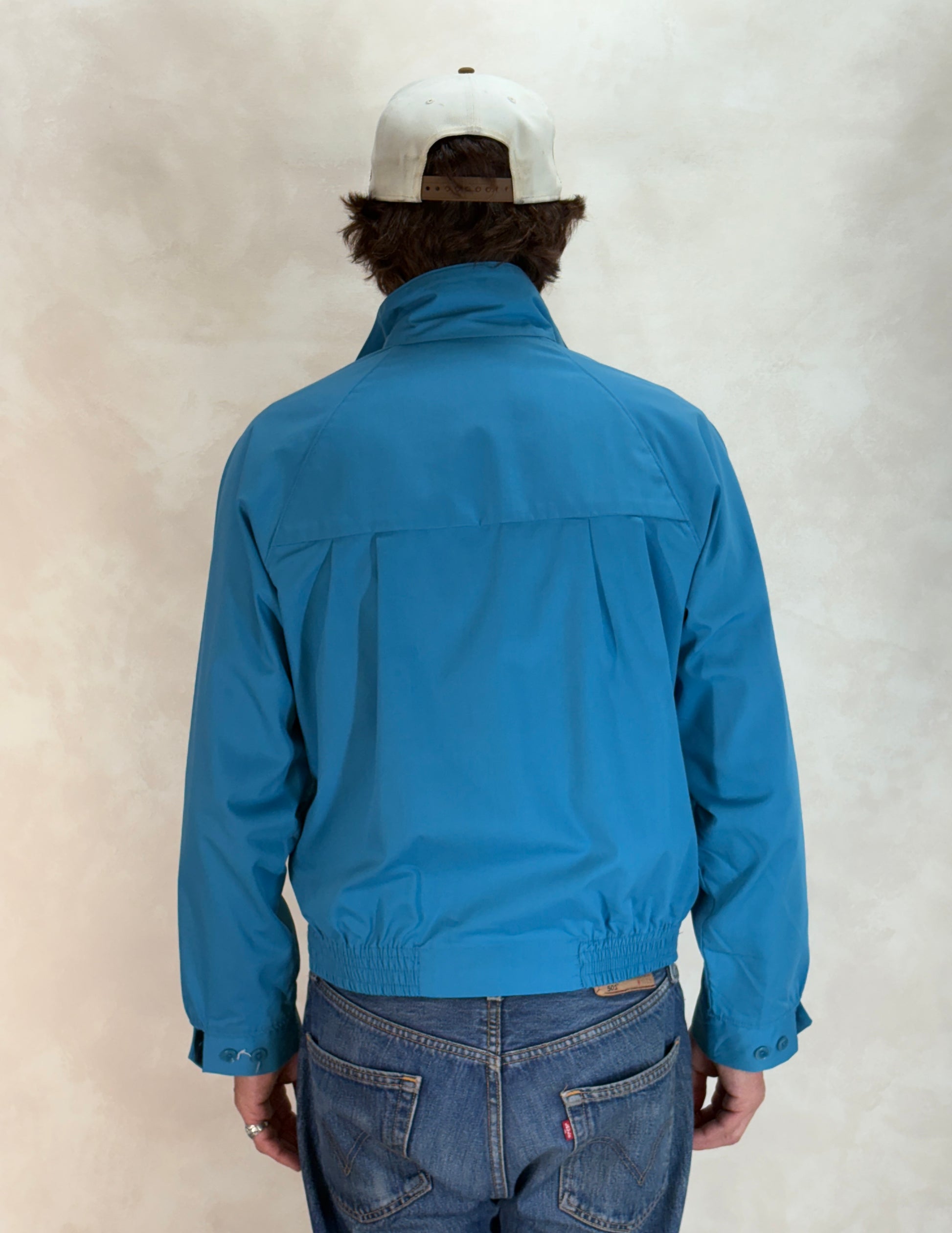 Size Med , 70s Towncraft Vintage Lightweight Cotton-Blend Zip Jacket - USA Vintage Bcn