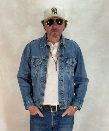 Size 38-40US / 50-50EU. Levis 70505 – Vintage 70s 2-Pocket Jacket – USA Made-AJ357 Studio