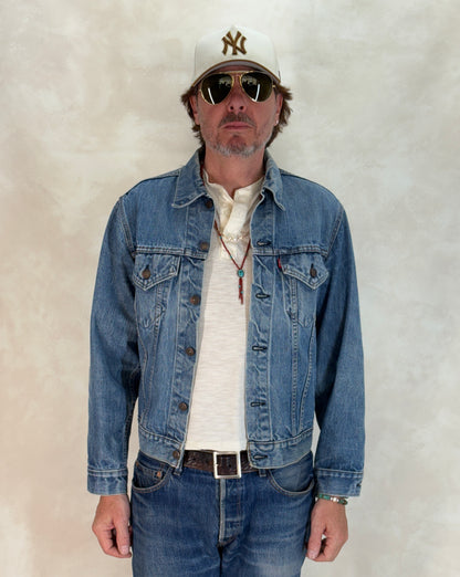 Size 38-40US / 50-50EU. Levis 70505 – Vintage 70s 2-Pocket Jacket – USA Made-AJ357 Studio