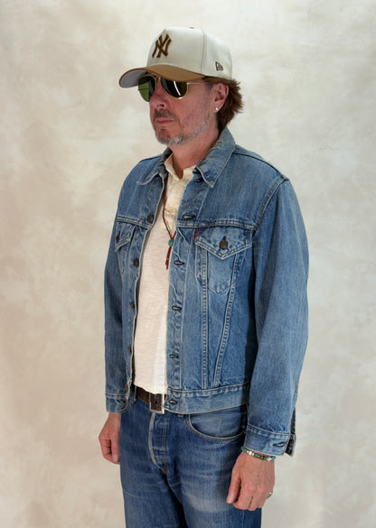 Size 38-40US / 50-50EU. Levis 70505 – Vintage 70s 2-Pocket Jacket – USA Made-AJ357 Studio