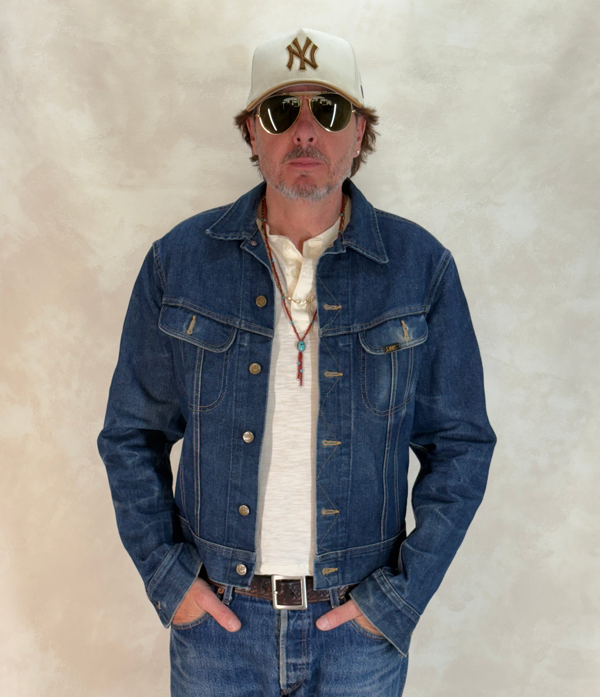 Size 40L US / 50L EU. Vintage 1970s Lee Denim Jacket – 2 Chest Pockets – Made in USA - USA Vintage Bcn
