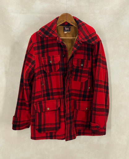 Size 42 US (52EU) 50s Woolrich hunting plaid wool jacket Made in USA-AJ357 Studio