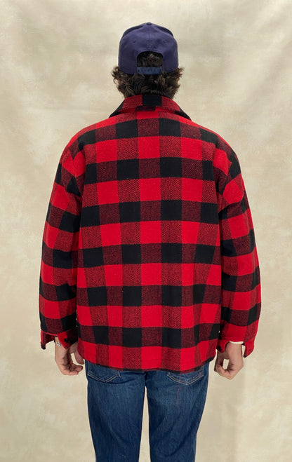 Vintage Buffalo Wool Jacket Made in USA | Size 42US (52EU)-AJ357 Studio
