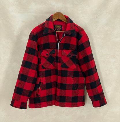 Vintage Buffalo Wool Jacket Made in USA | Size 42US (52EU)-AJ357 Studio