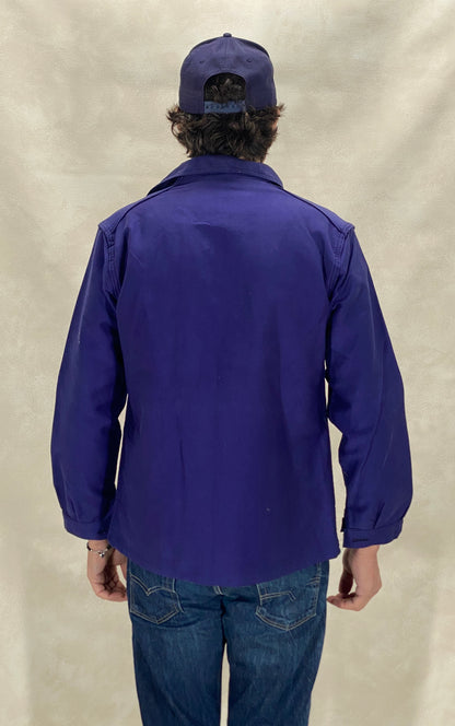 size 42EU. Vintage French Moleskin jacket. NOS-AJ357 Studio