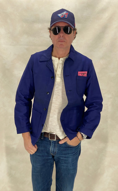 Size 42EU Vintage French Moleskin Jacket | Classic Retro Style | NOS | USA Vintage BCN-AJ357 Studio