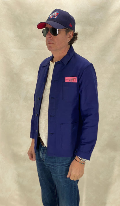 Size 42EU Vintage French Moleskin Jacket | Classic Retro Style | NOS | USA Vintage BCN-AJ357 Studio